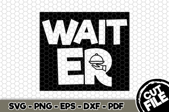 WAIT ER Waiter Embroidery Design Review